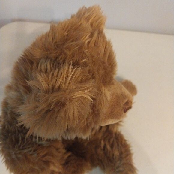 Vintage Centennial Build A Bear Brown Furry Plush Stuffie Medallion 2001 BAB 18" - Picture 8 of 16